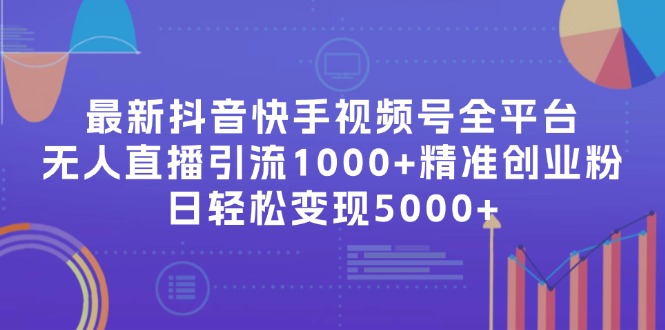 （11970期）最新抖音快手视频号全平台无人直播引流1000+精准创业粉，日轻松变现5000+-阿良资源网