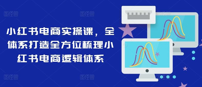小红书电商实操课，全体系打造全方位梳理小红书电商逻辑体系-阿良资源网