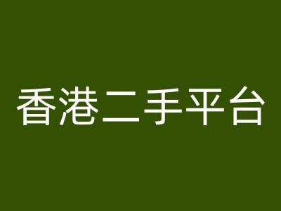 香港二手平台vintans电商，跨境电商教程-阿良资源网
